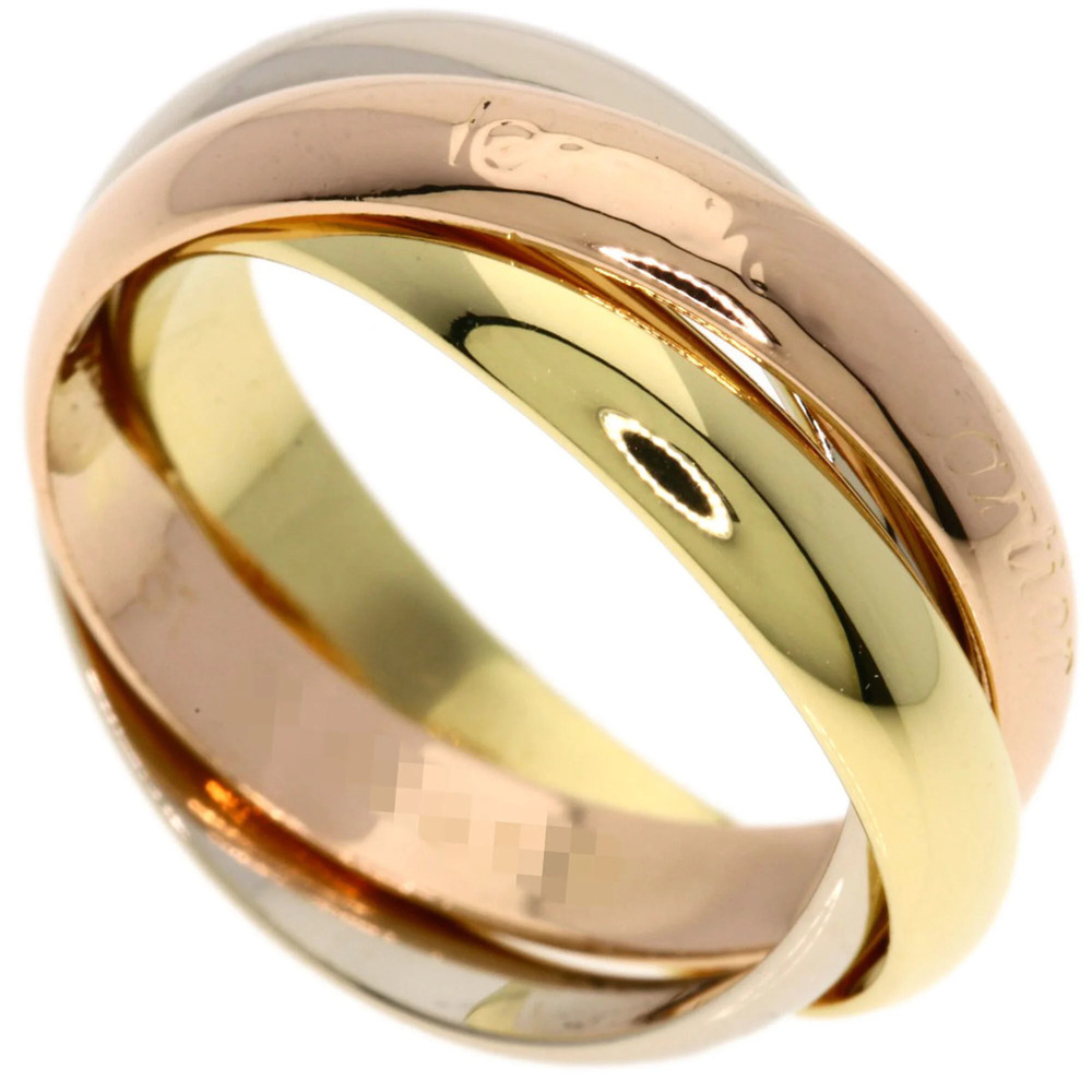 CARTIER 18k Gold Trinity Ring #51